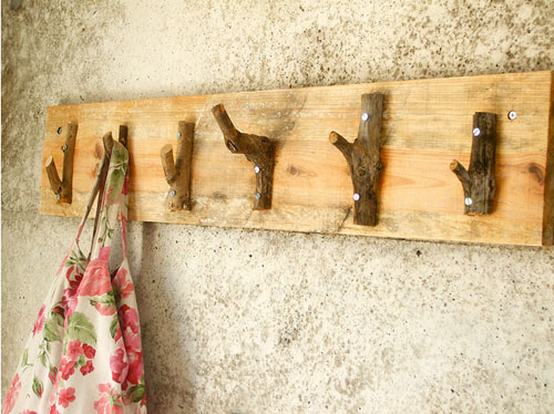 DIY Entry wall Coat Rack