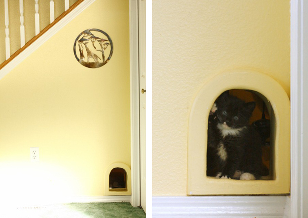 DIY to Hide a Pet Litter Box