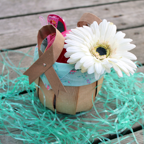 DIY Decorating an Easter Basket