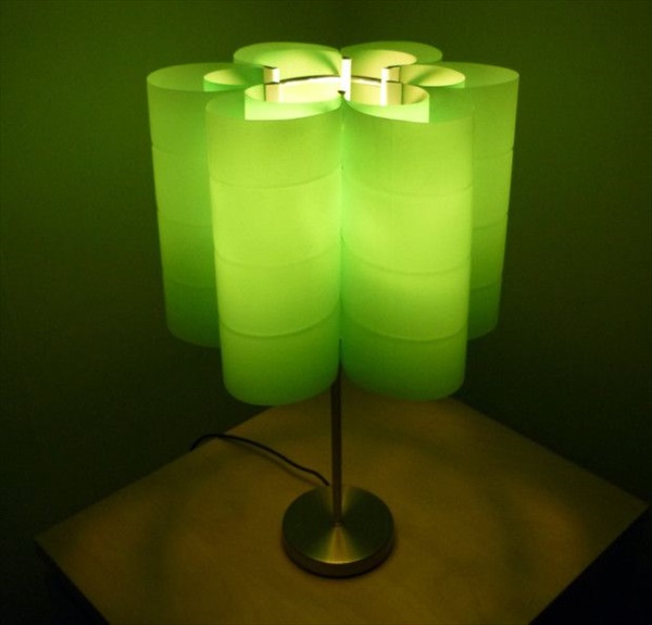 Upcycled and Luscious Homemade Table Lamps