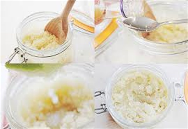 Simple Vanila Sugar Body Scrub Makeover