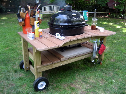 Homemade Grill Table 10 Easy DIY designs