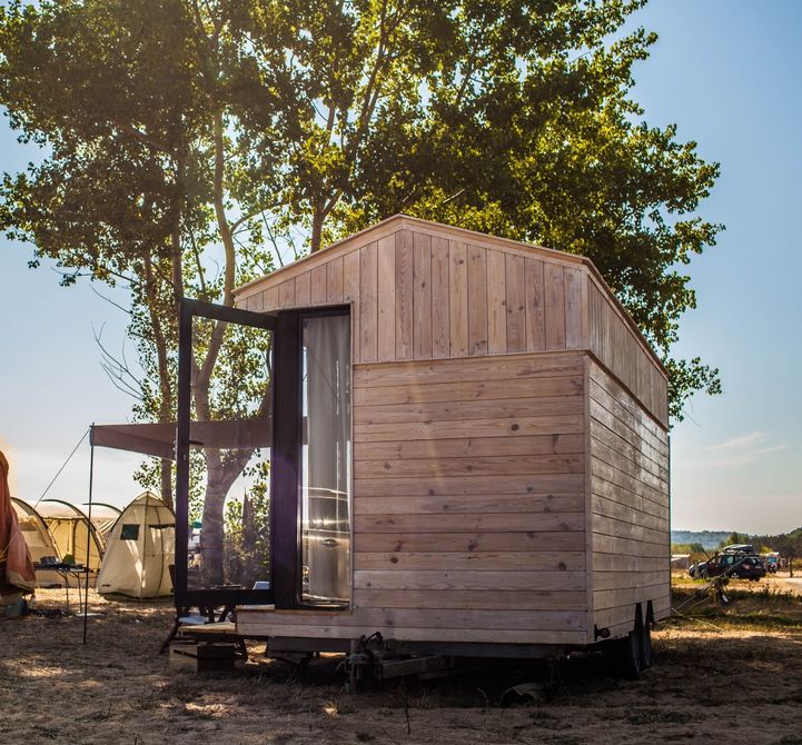 DIY Koleliba The Tiny Vacation Home on Wheels