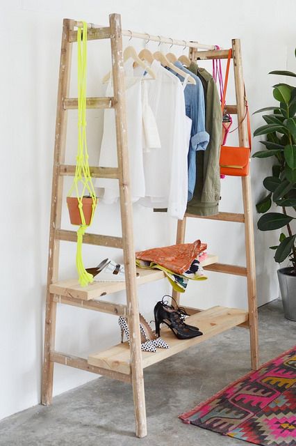 How to Reuse Old Wooden Ladder