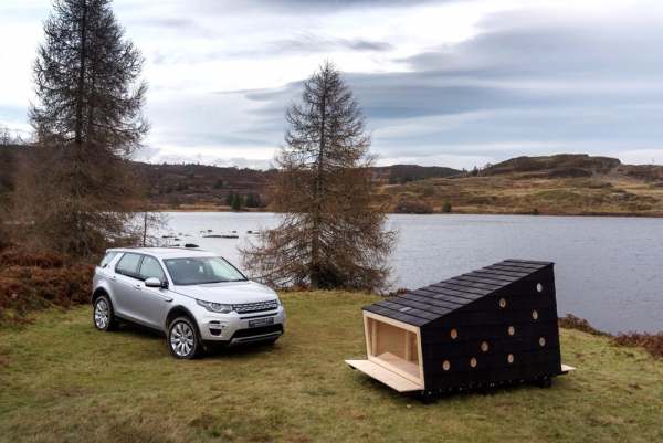 Land Rover Tiny Outdoor Cabin