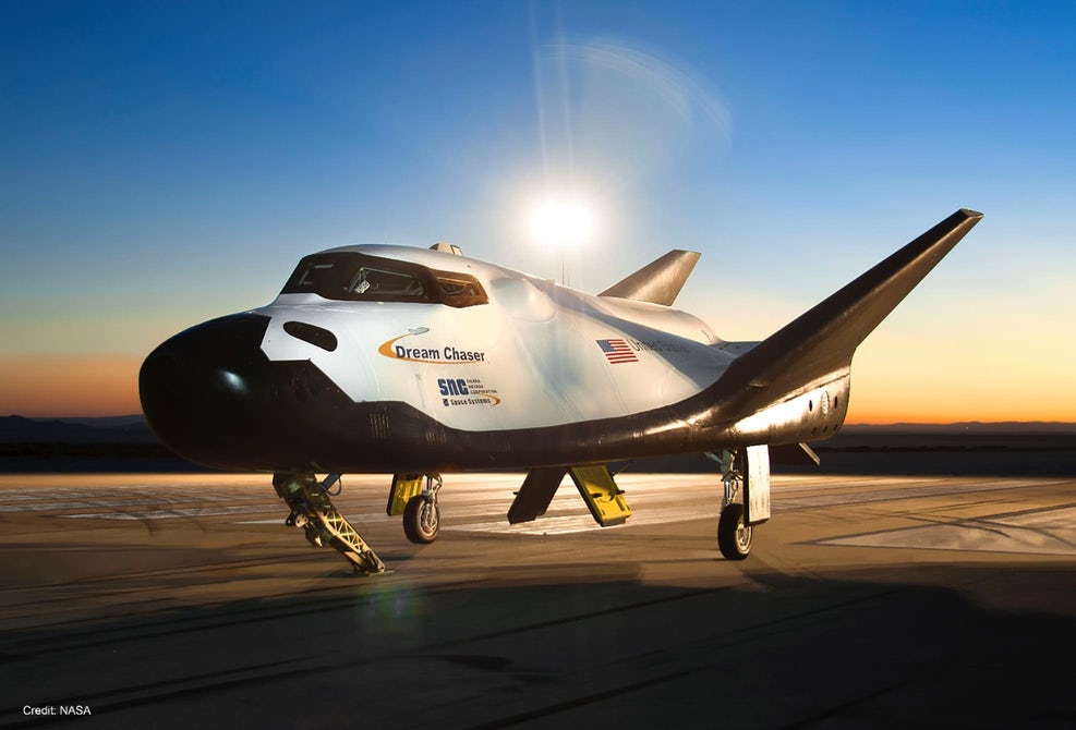 Finally Dream Chaser successfully completes its glide flight and landing