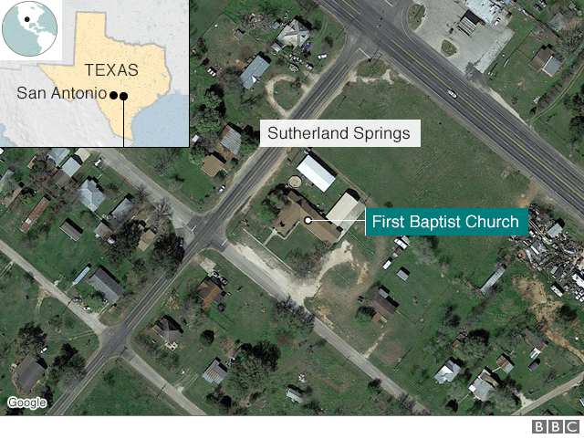 Many killed in Texas Church Shooting