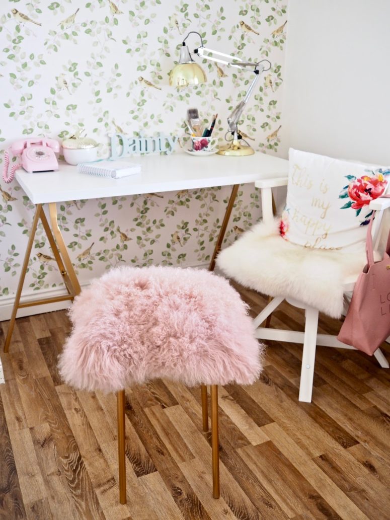 DIY Faux Fur Furniture for Coziness