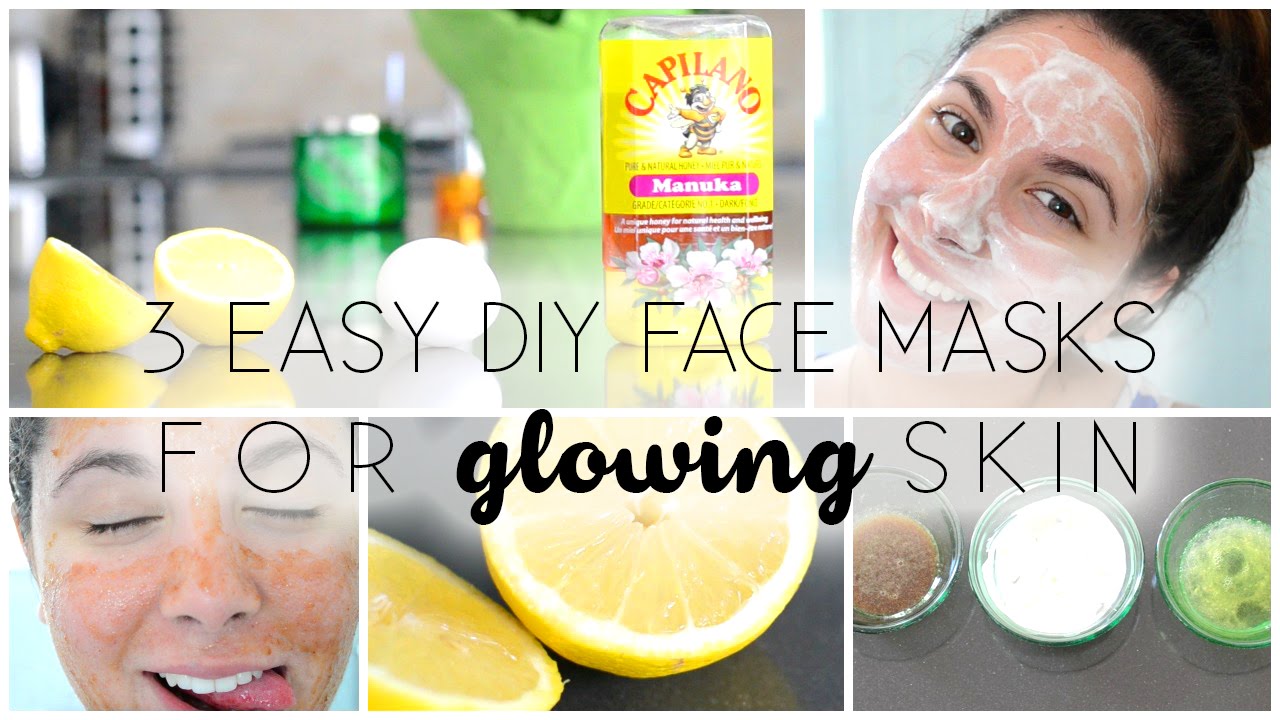 3 DIY Face Masks For Glowing Skin That You Can Make At Home