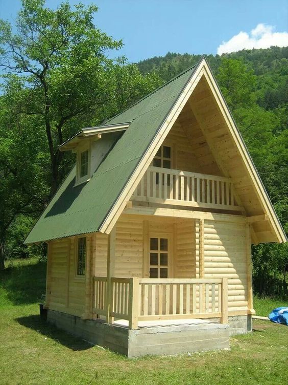 Outdoor Wooden Cabins Plans