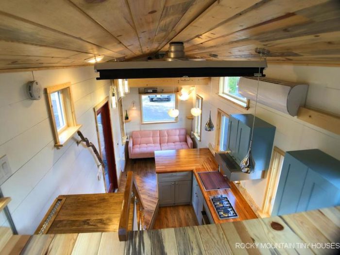 Off-grid Tiny House from Rocky Mountain has some surprises inside