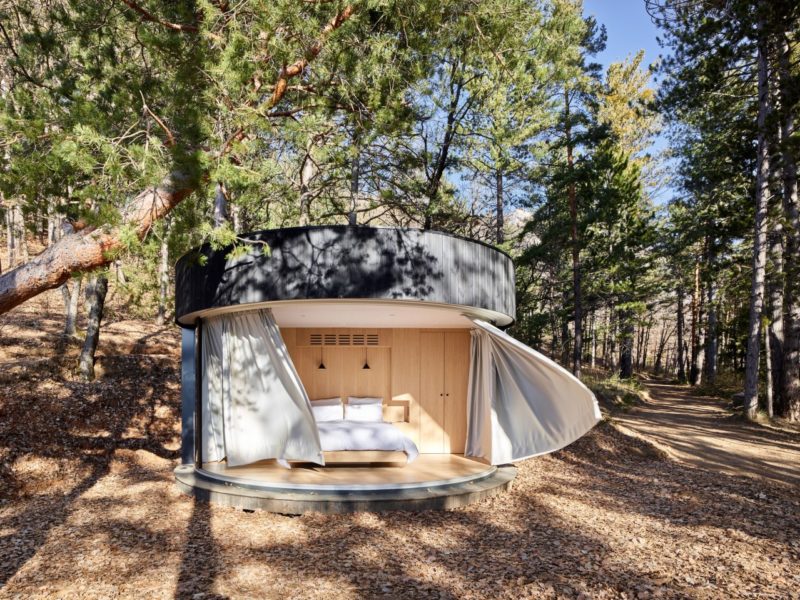 Lumicene’s Micro Cabin Lumipod maximizes its View