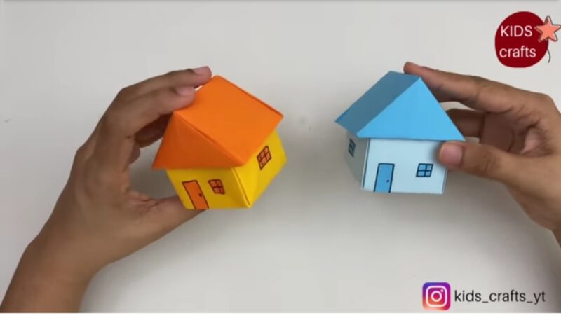 DIY Paper House for Kids