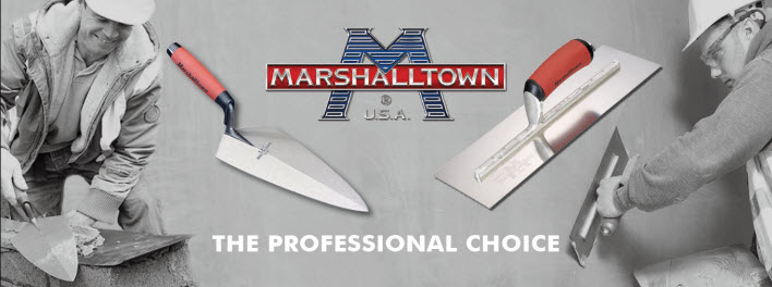 Marshalltown Bricklaying and Masonry Tools