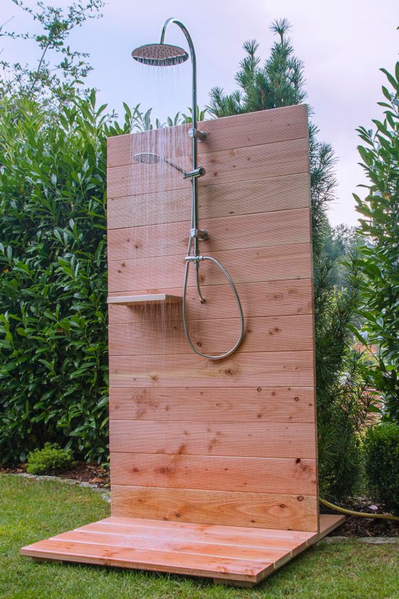 Easy DIY Outdoor Shower Ideas