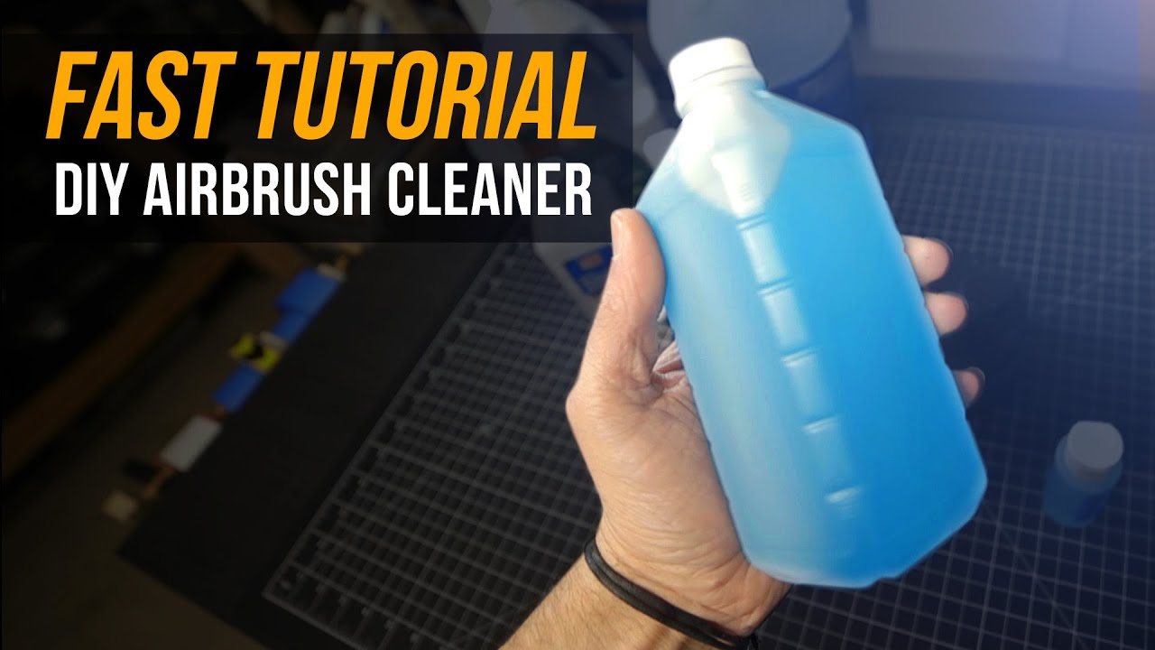 How To Make DIY Airbrush Cleaner And Save Money