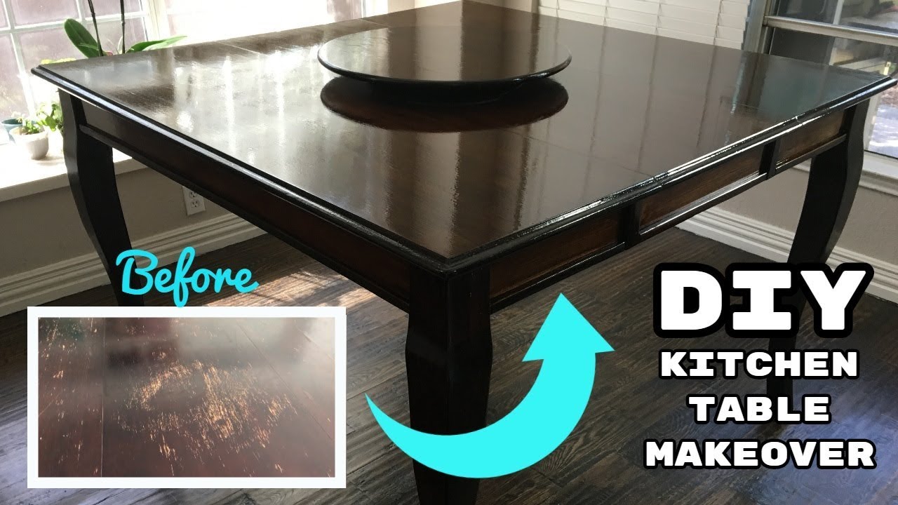 How To Refinish Your Old Kitchen Table? A Beginner’s DIY Guide