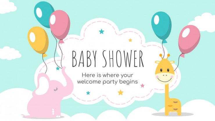 Create a Baby Shower Template