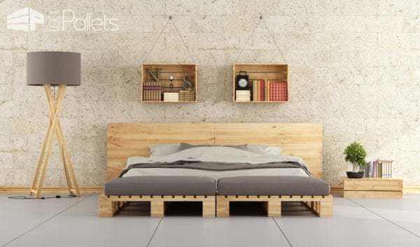 How to Build a DIY Double Queen Pallet Bed?