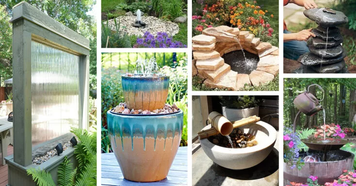 Pretty DIY Water Features You’ll Love