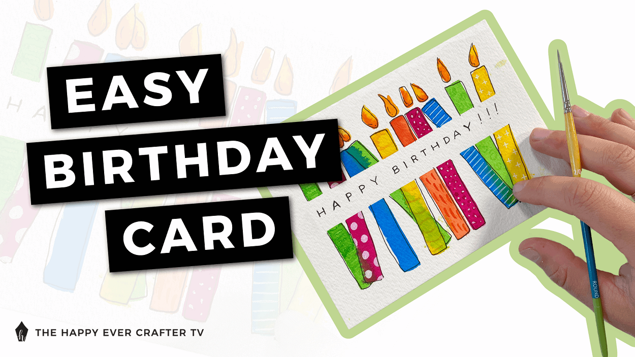 Birthday Card Ideas for the Homemade Crafter