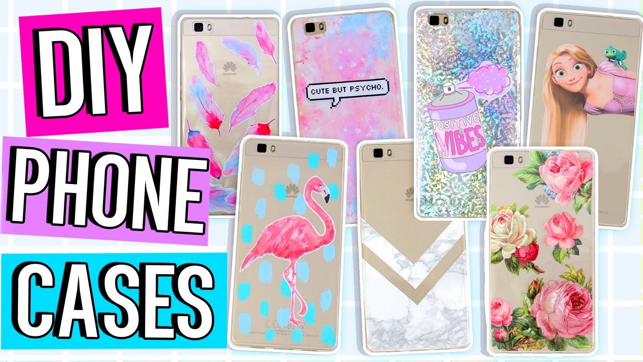 10 Ideas for DIY Phone Cases