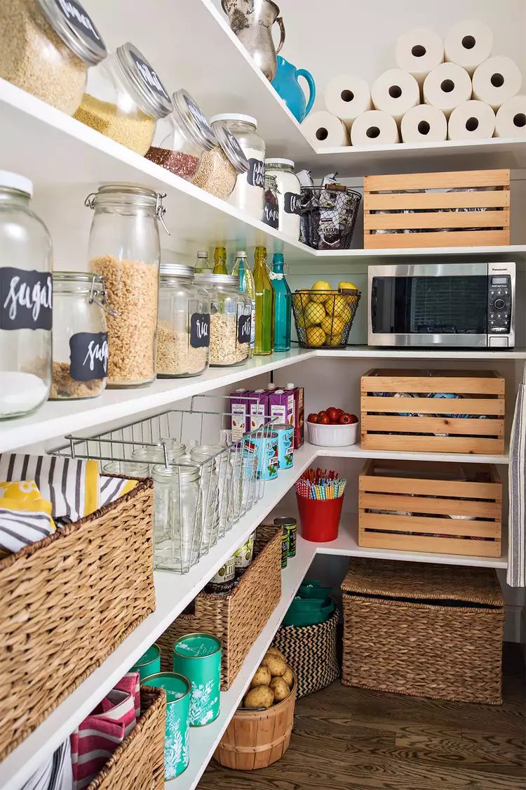 20 Ideas for Walk-In Pantries That Make the Most of Space